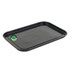 Rectangular black oven tray with PFAS free label