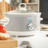 Retro 3.5L Slow Cooker – Grey