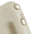 Cream Salter stand mixer and hand mixer on kitchen worktop with baking trays