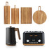 Toronto Kettle, Toaster & Serving Board Set – Black