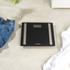 Smart Digital Bathroom Scale – Black