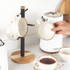 Toronto Mug Tree & Kitchen Roll Holder - Black