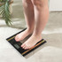 Glass Analyser Bathroom Scale - Black & Gold