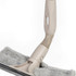 Microfibre spray mop head with beige handle, shown in close-up
