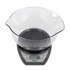 Digital Kitchen Scale & Dual Pour Bowl - Silver