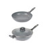 Marblestone 28 cm Frying Pan & Wok Set