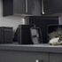 Salter black 4-slice toaster with bread toasting, shown on kitchen counter