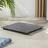 Compact Bathroom Scale – Black/Gold