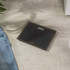 Compact Bathroom Scale – Black/Gold