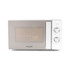 Silver Salter microwave oven with manual dials, front view