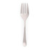 Stainless steel serving fork with three wide prongs, shown on white background
