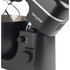 Black and gold Salter stand mixer, close-up showing mixing bowl and dial.
