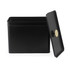 Alchemy Bread Bin With Lid – Black/Gold