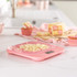 Pink waterproof digital kitchen scale in Salter British Bakes gift box
