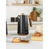 Toronto Kettle, Toaster & Kitchen Scale Set – Black