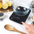 Toronto Kettle, Toaster & Kitchen Scale Set – Black