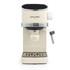 Cream Salter espresso machine with steam wand shown from the front
