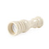 Cream coloured Salter ceramic pepper mill, angled view