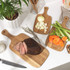 3-Piece Wooden Chopping Board Set - 30, 35 & 45cm