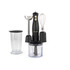 Salter black and gold hand blender set with whisk, chopper, and jug attachments