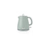 Sage green cordless electric kettle with ribbed body and handle, Salter logo on base