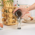 Rotating Spice Rack – 12 Refillable Glass Jars