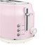 Retro Kettle & 2-Slice Toaster Set – Pink