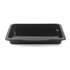 Black rectangular roasting tin, non-stick finish, shown front on white background
