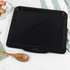 Black non-stick roasting tray shown from the front