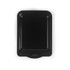 Black non-stick roasting tray, rectangular, shown top view, suitable for oven use.