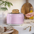 Retro Kettle, 2-Slice Toaster & Blender Set - Pink