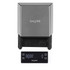 Salter stainless steel digital wall-mounted kitchen scale with LED display, front view