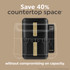 Salter Alchemy VertiCook Ultra air fryer packaging showing multi-layer cooking and space-saving design