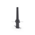Black replacement chopper blade for food processor, upright on white background