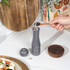 Olea 23cm Salt & Pepper Mill - Charcoal