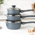 Excellence 3-Piece Saucepan Set – Non-Stick Coating