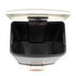 Cream kitchen bin with open lid, shown from above to display empty black interior