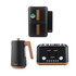 Salter matte black kettle, toaster and air fryer set with wood accents, PFAS free