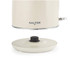 Cream Salter electric kettle base and lower body, showing cordless design.