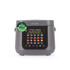 Grey digital multi-cooker with touch screen and PFAS free badge, front view