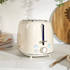 Retro Cream 2-Slice Toaster - Plastic - 815W