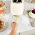 Retro Kettle, 2-Slice Toaster & 3pc Canister Set - Cream