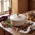 Chester 20cm Cast Iron Casserole Pot - Cream | PFAS-Free Coating