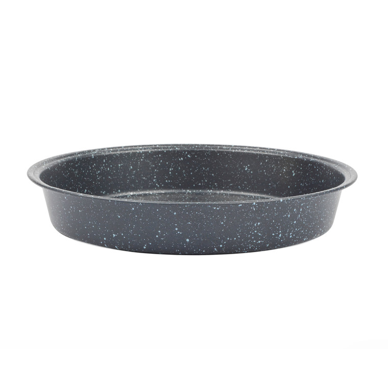 Salter Megastone round 24cm baking pan, black