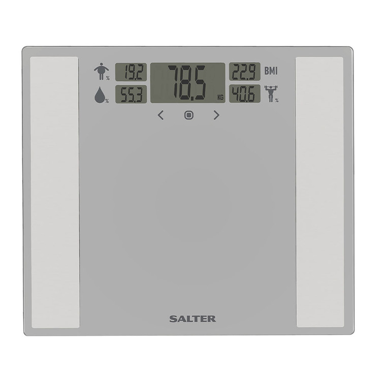 Dashboard Analyser Bathroom Scale - Silver