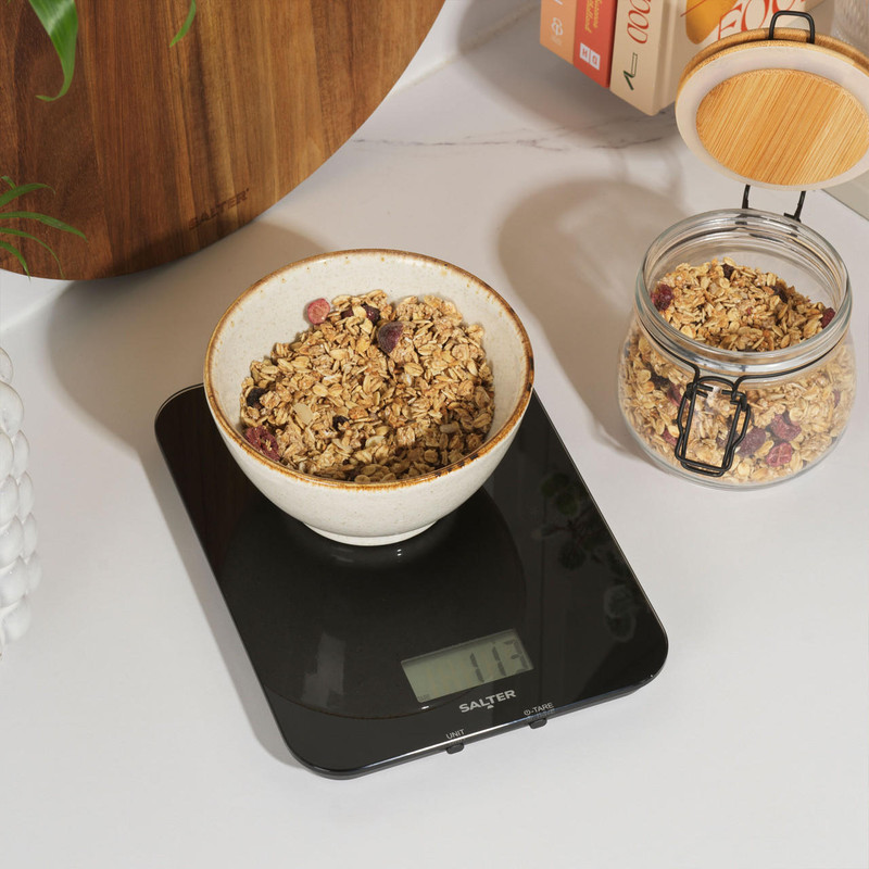 Rechargeable Digital Kitchen Scale – Black 