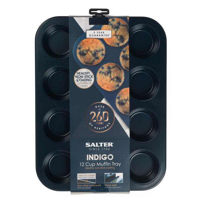 Indigo 12 Cup Muffin Pan 