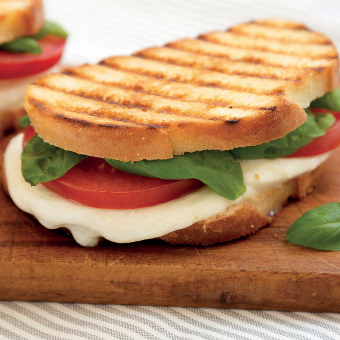 Caprese Style Toasted Sandwich