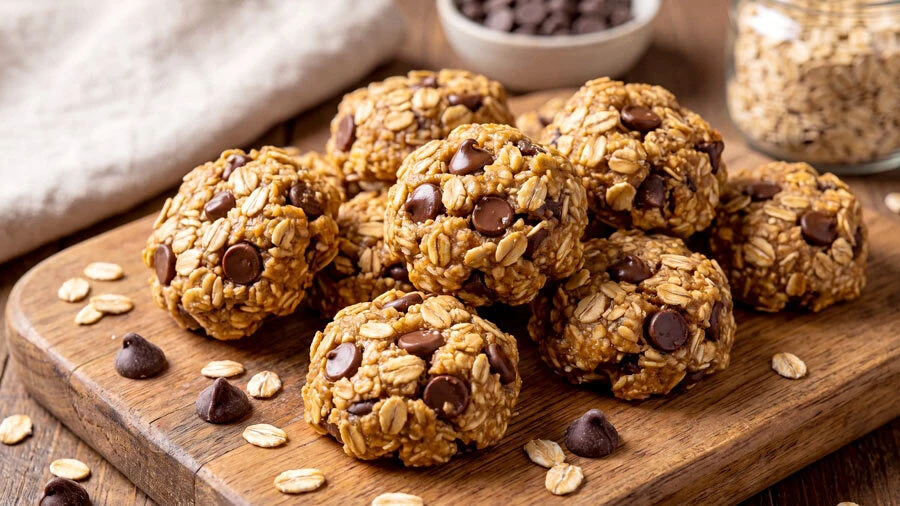 Low Sugar Baked Protein Bites