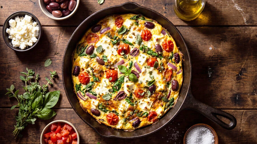 Mediterranean Omelette
